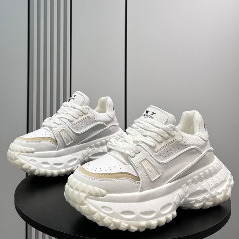 platform sole dad sneakers low cut mr0538