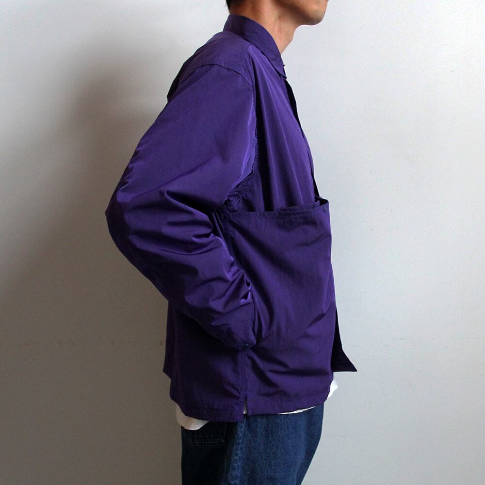 ENDS and MEANS/エンズアンドミーンズ Light Shirts Jacket (Purple