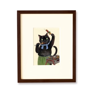 黒猫BBQ 原画 / Let’s Have a BBQ Original Artwork