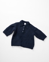 Fluffy Alpaca Polo Knit