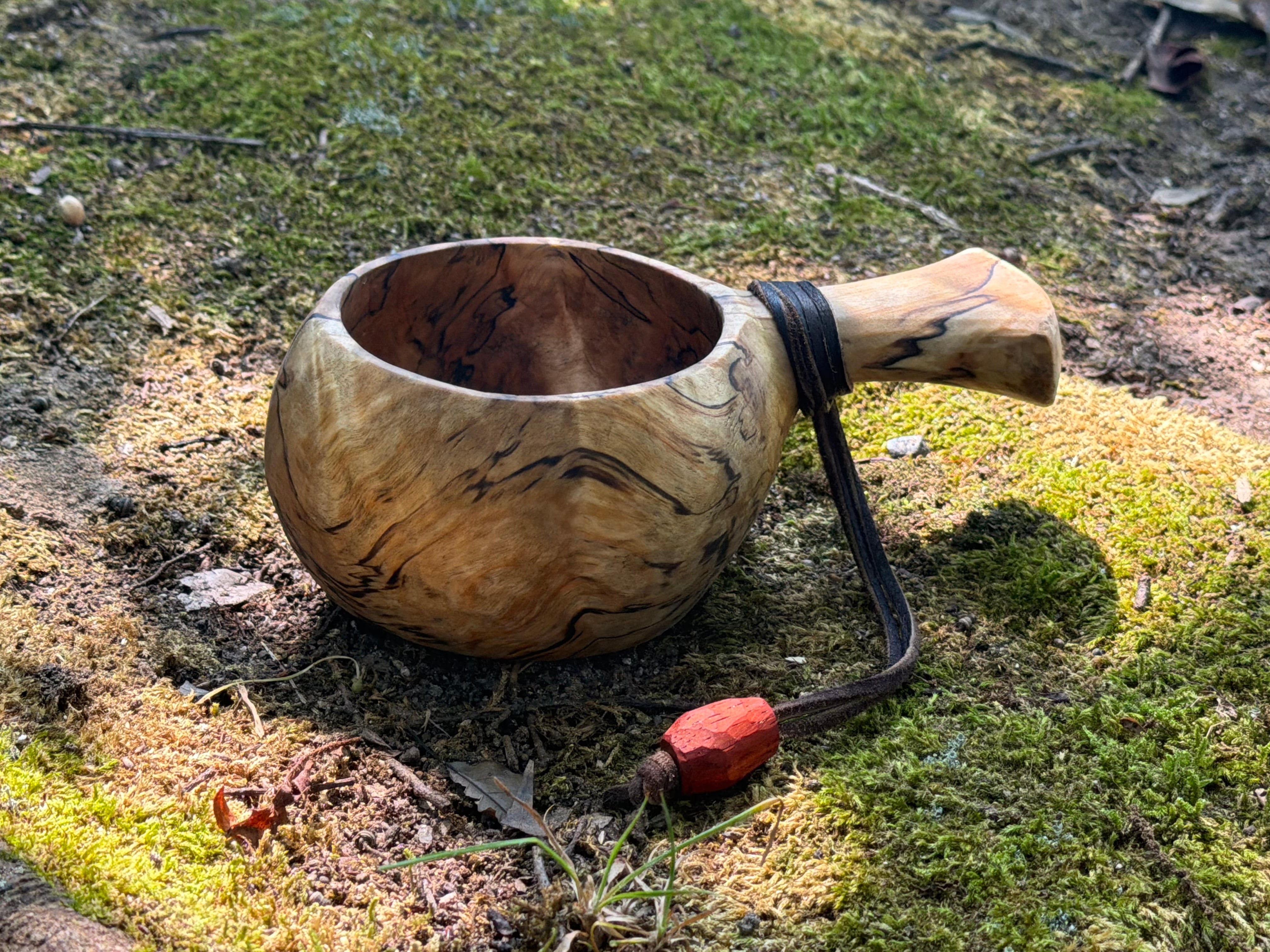 sunswood サンズウッド　白樺瘤　ククサ　一点もの　ソロキャン　野営 sunswood