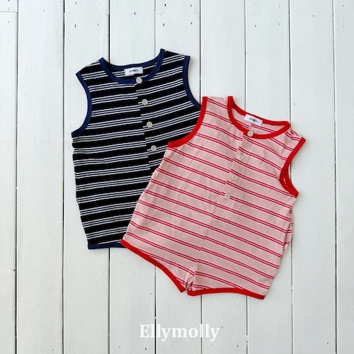 《予約》ellymolly ¨ kick stripe suit ¨ 26summer