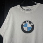 USA製　BMW　T-shirt  企業Tシャツ　ホワイト　ワンポイント