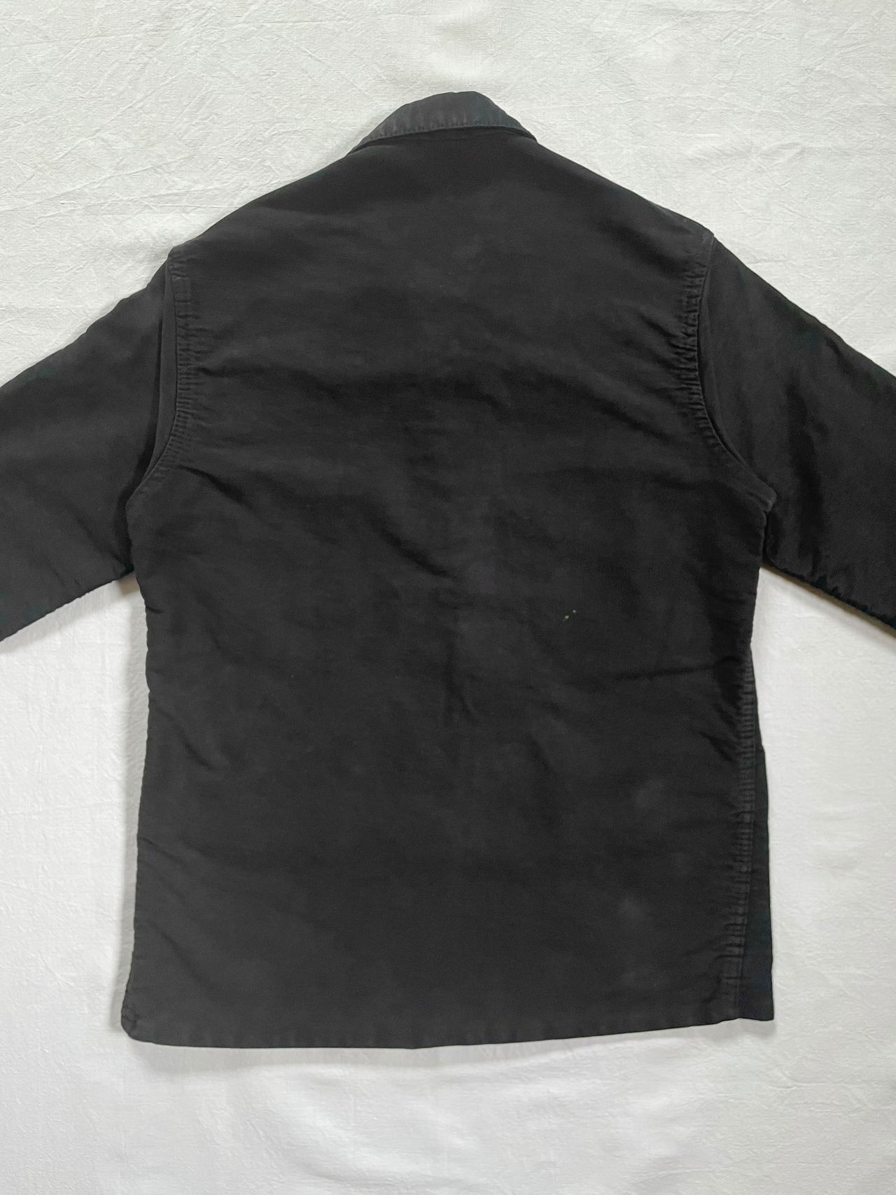 50~60s French Black Moleskin Jacket | coco