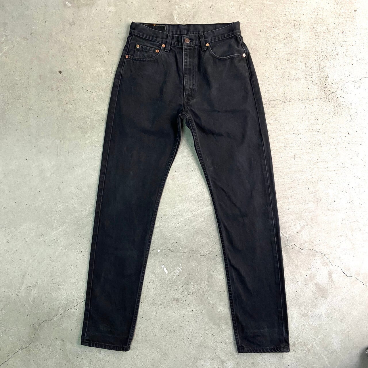 Levi S リーバイス 534 ストレート ブラックデニムパンツ メンズw32 古着 黒 デニムパンツ Ws22 15 Cave 古着屋 公式 古着通販サイト