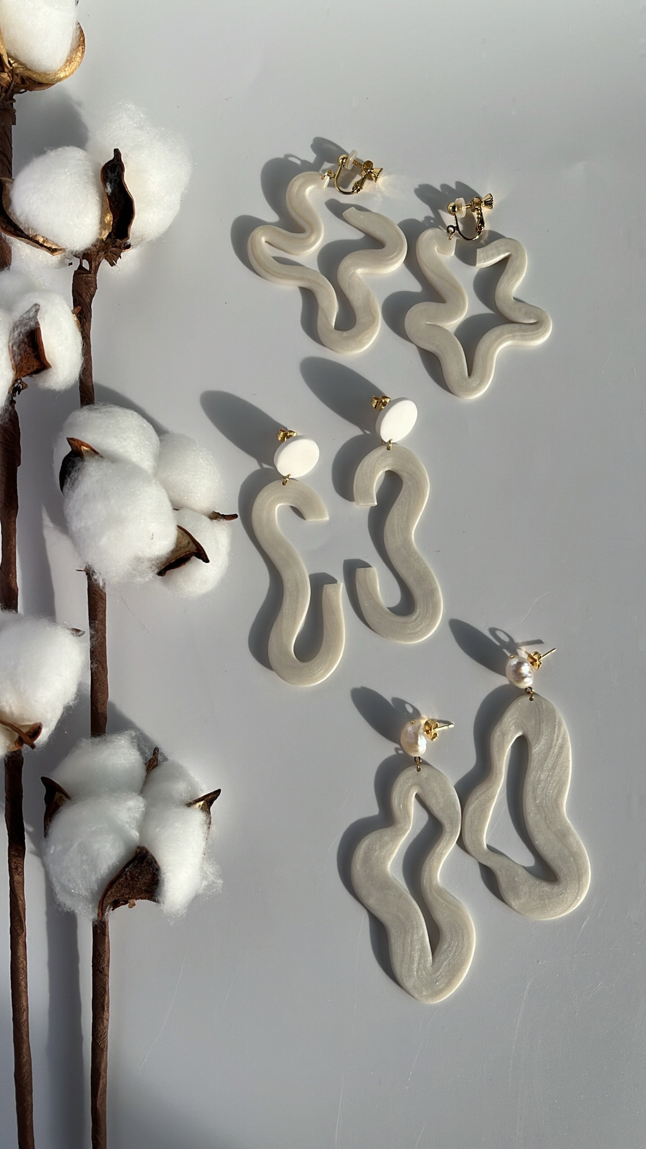 ポリマークレイイヤリング * ピアス -30