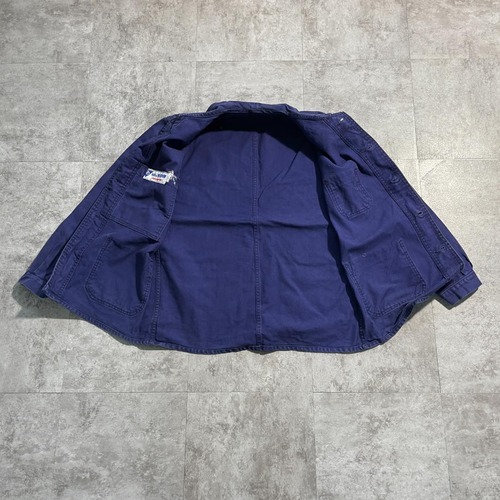 60s BLEU DE VERDUN コットンツイル フレンチワークジャケット 詳細写真3