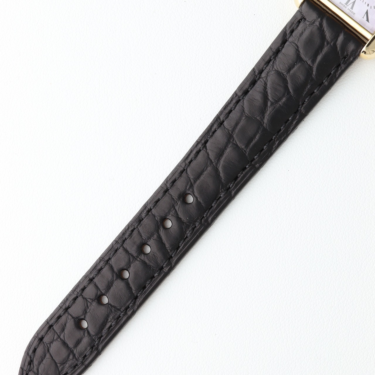 限定品 カルティエ マストタンク MM パープル文字盤