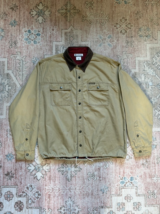Columbia / fleece lining shirts jacket / REMAKE