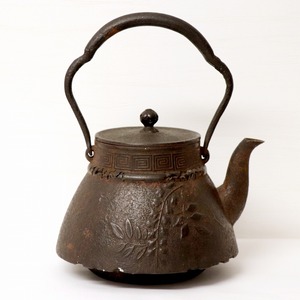 南部鉄器・北山堂・鉄瓶・No.170812-25・梱包サイズ80