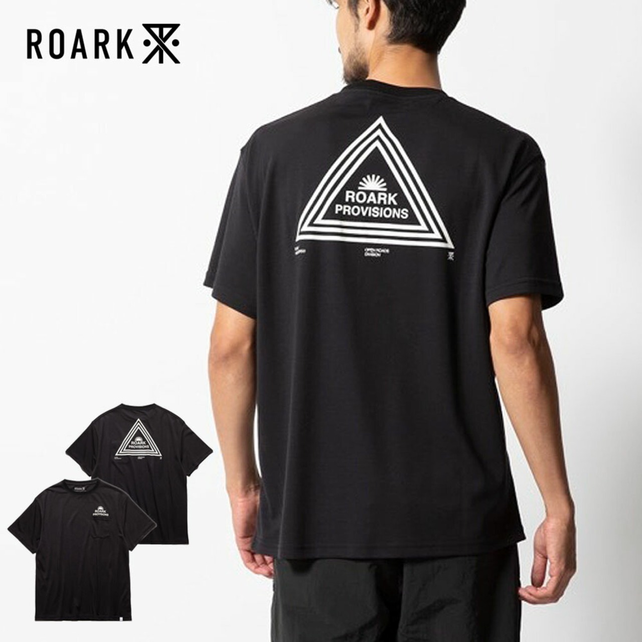 ロアークリバイバル ROARK REVIVAL Tシャツ PROVISIONS Dri-Release TEE RTJDR1102