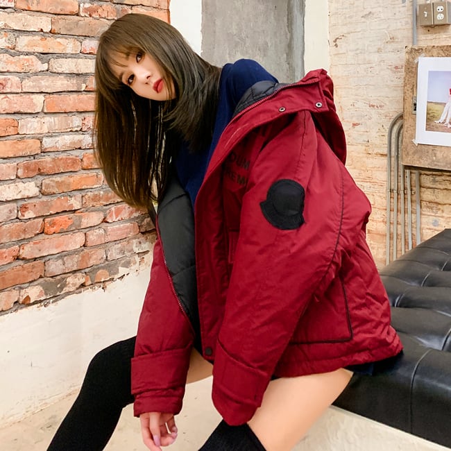 アウター ジャケット ワインレッド ガーリー カジュアル ワインレッド  