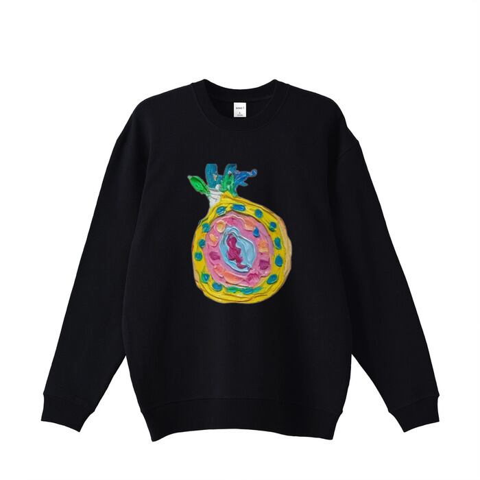 tamanegi sweat black 00031