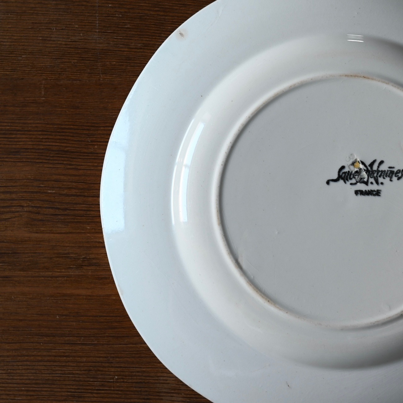 SARREGUEMINES  Plate / サルグミンヌ プレート【D】〈 フランス食器・皿・フランスアンティーク・アンティークプレート・ブロカント・ヴィンテージ 〉113601