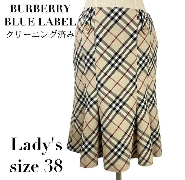 【中古】バーバリーブルーレーベル BURBERRY BLUELABEL