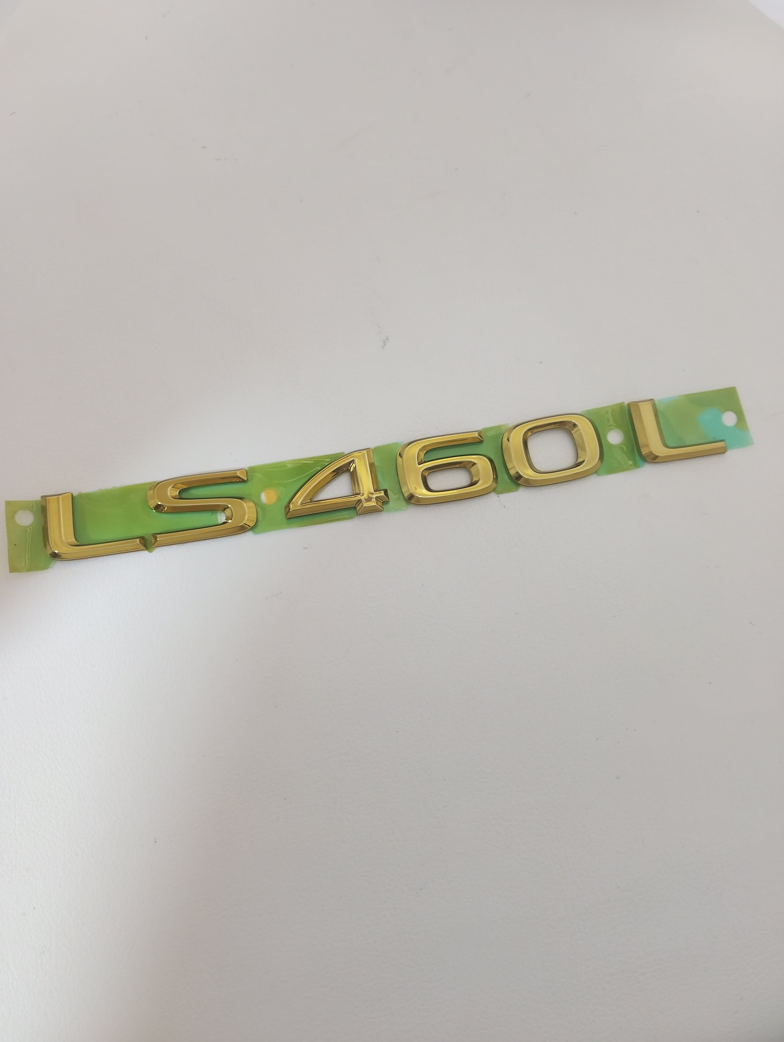 LS460 レクサス　エンブレム　ゴールド レクサスLS460文字プレミアムゴールドエンブレム | Car-emblem (カー