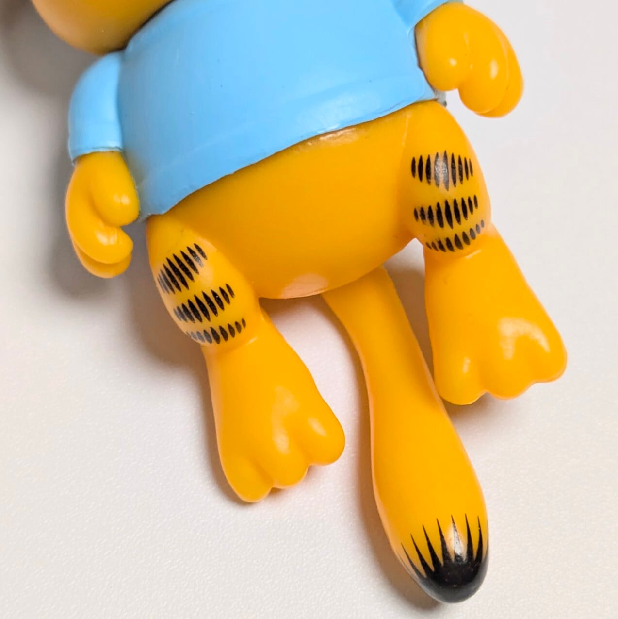 【 Garfield ( ガーフィールド ) 】 3D PVCキーホルダー 『 吊るされGarfield(笑) 』 〚アメリカン雑貨 アメトイ〛