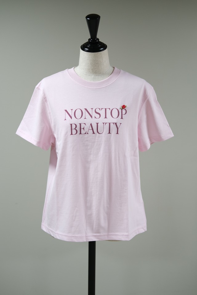 【Kijun】NONSTOP BEAUTY T-Shirt - pink -