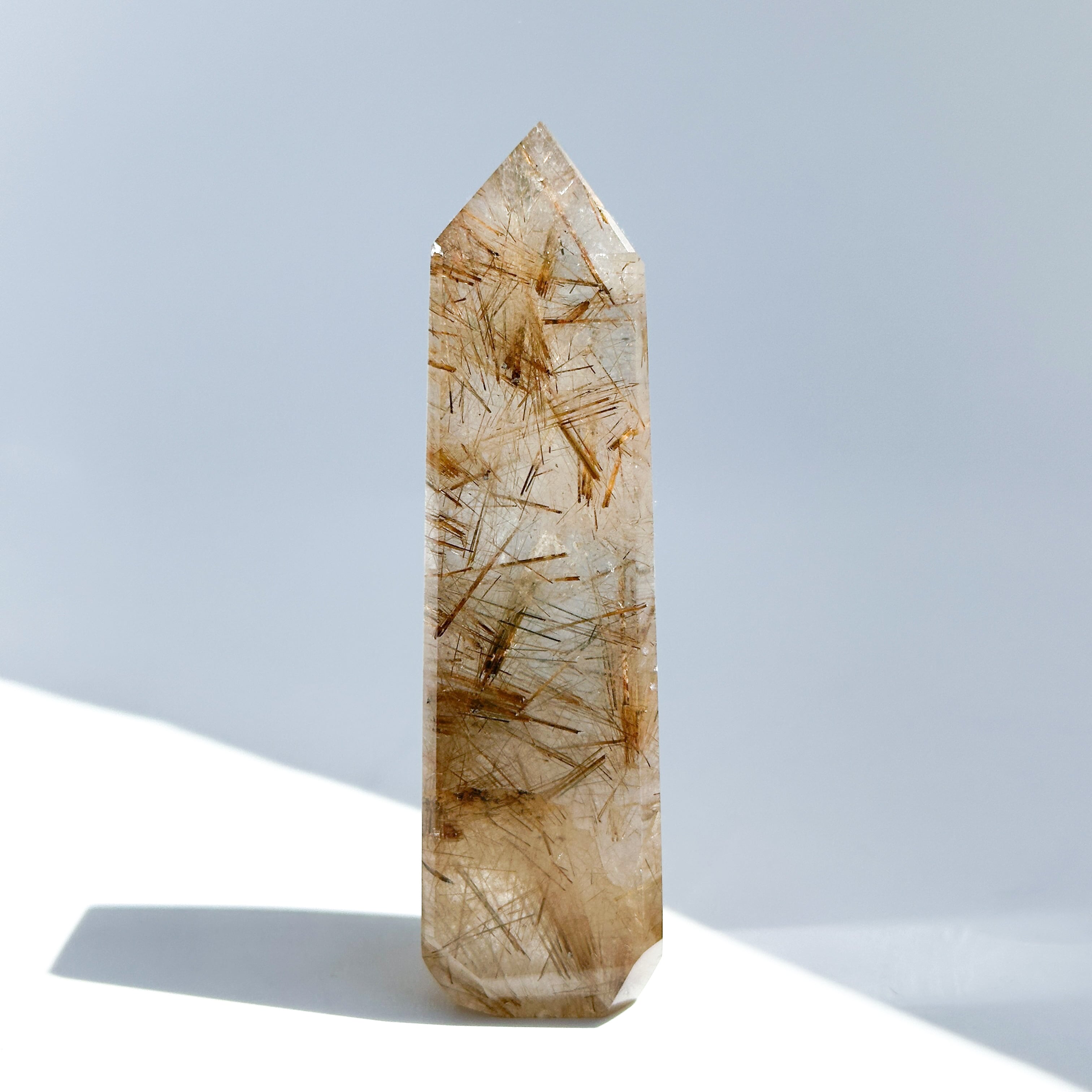 天然石　ルチル　タワー マルチルチルクォーツ タワー 03◇ Multi-Rutile Quartz ◇天然石