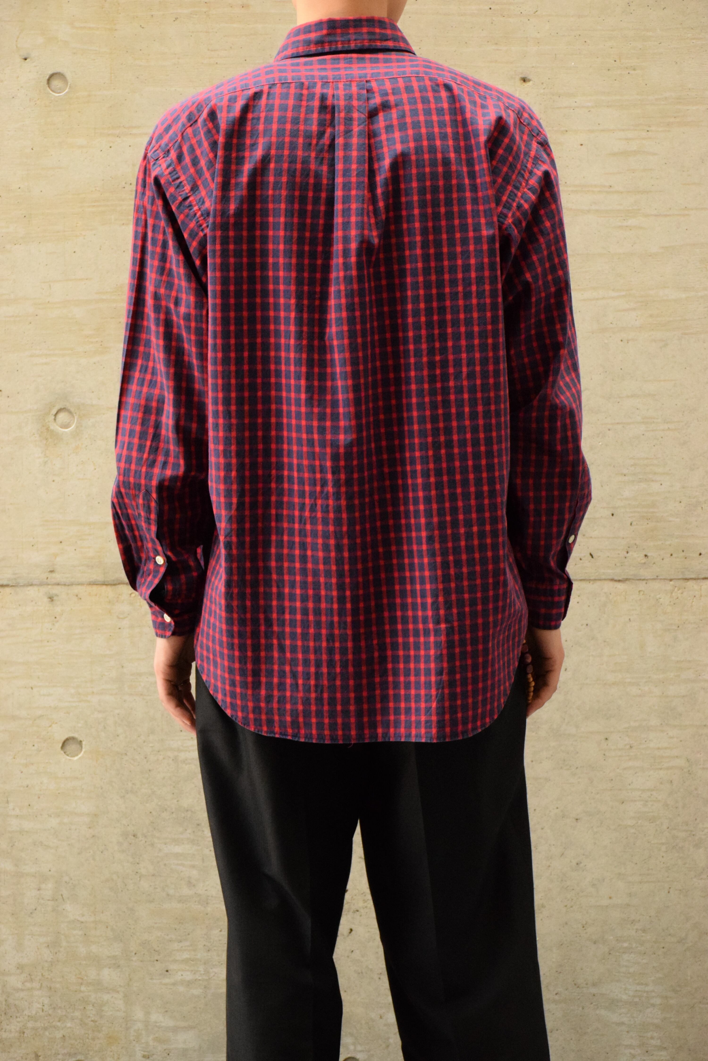 ラルフローレン シャツ Blake ブラックウォッチ 90s 古着 90s Ralph Lauren 「BLAKE」 ブラックウォッチ チェック BD