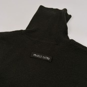 PEARLY GATES パーリーゲイツ ハイネック ウールニットセーター サイズ 4 /グリーン系/メンズ/ゴルフ
