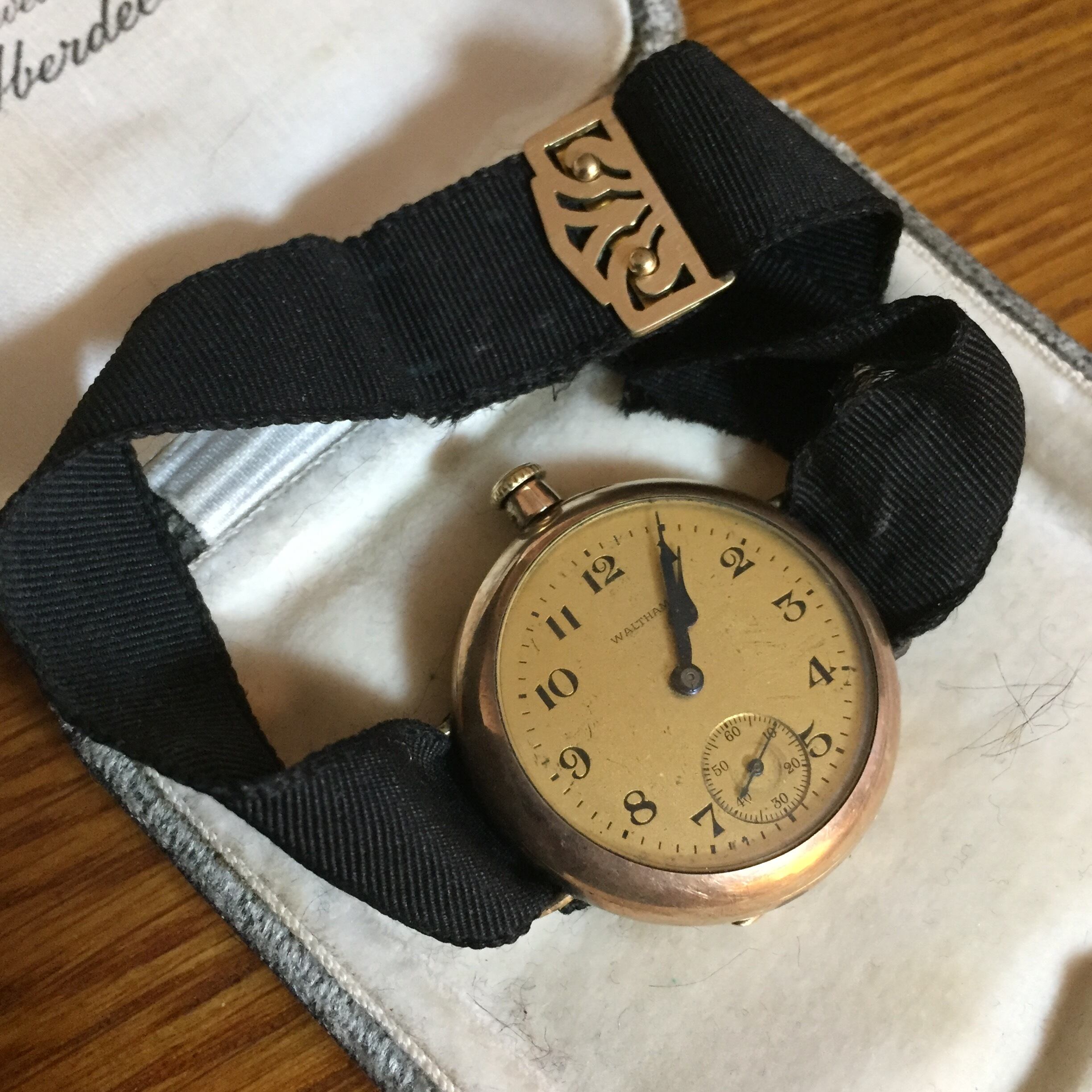 Waltham & Co. Wrist Watch 1917年