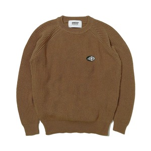 HOMBRE NINO : VENTILATION SWEATER HN0232-KT0001 C/# MOCHA SIZE L