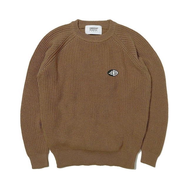 HOMBRE NINO : VENTILATION SWEATER HN0232-KT0001 C/# MOCHA SIZE L