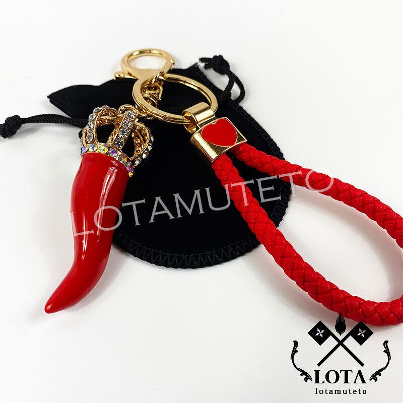 イタリア/ナポリの幸運を呼ぶお守りコルネット・ロッソ(コルノ・ロッソ