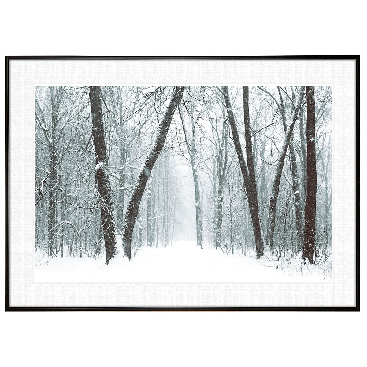 冬写真 インテリアアートポスター額装 AS1002