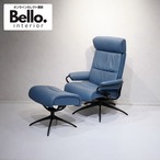 EKORNES エコーネス Stressless Tokyo ストレスレス トーキョー 1人掛け ソファ 1Pソファ リクライニングチェア オットマン付き パーソナルチェア 本革 椅子 チェア モダン 北欧 ラグジュアリー