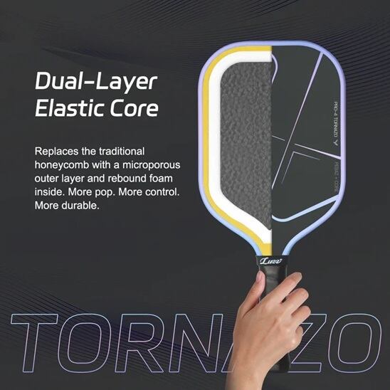 Luzz pickleball Pro 4 Tornazo カーボンファイバー ピックルボール