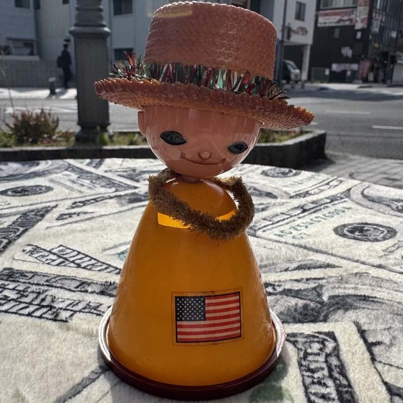 Vintage、Used 世界風俗人形 住友信託銀行の貯金箱 大阪万博 Expo70