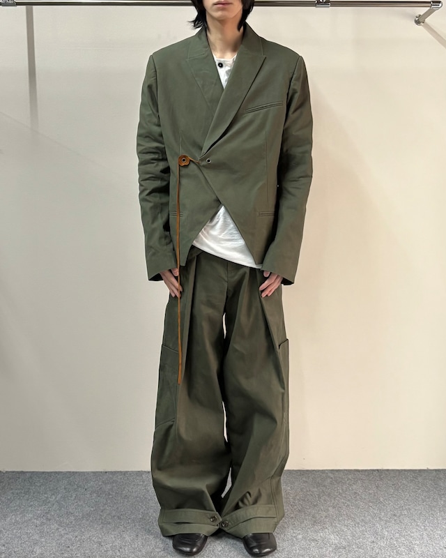 【26SS/Oscar Ouyang】ENVELOPE BLAZER