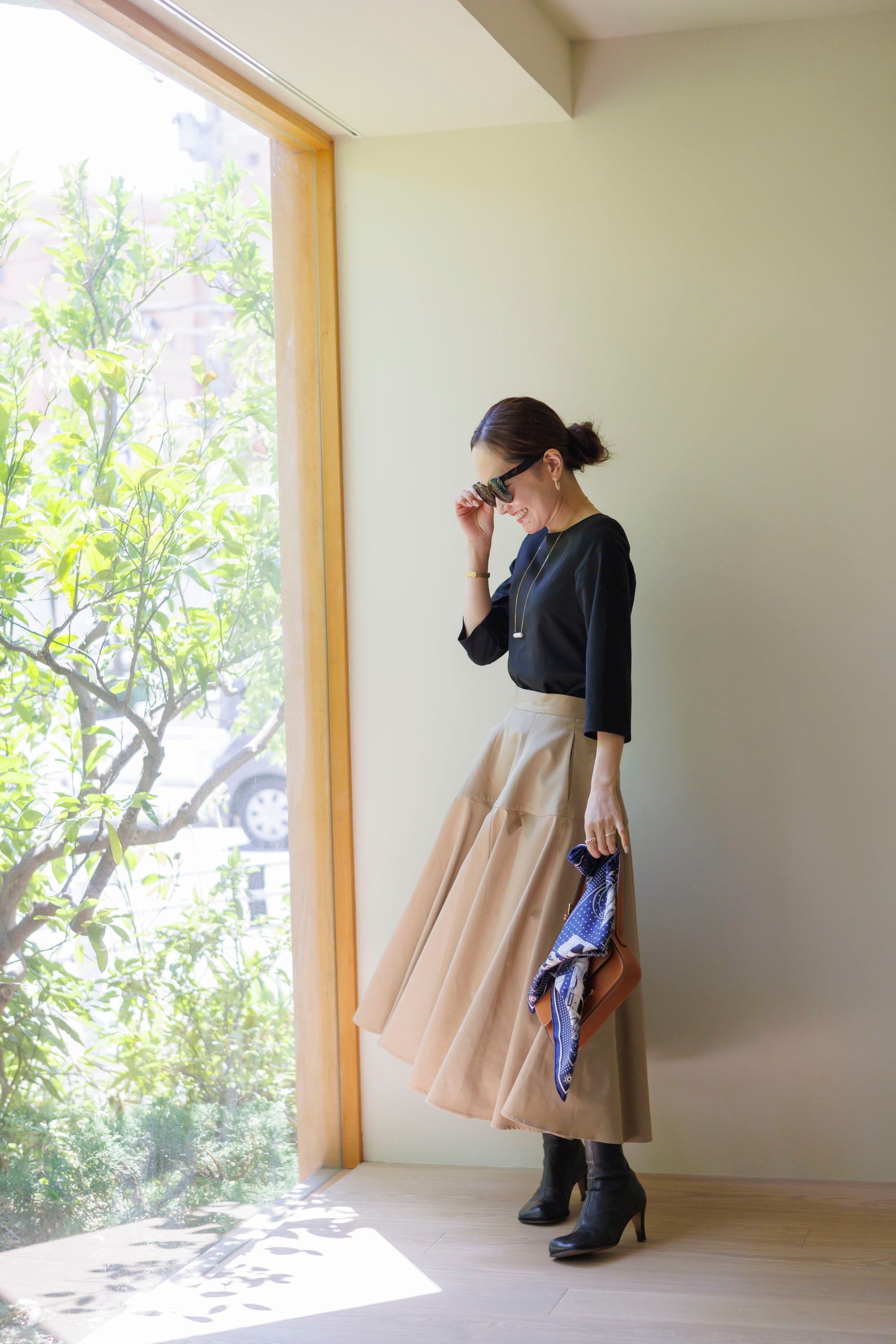 9/27(FRI)21:00ーvolume flare skirt 即納 | Bluelea 