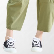 TRUBE タック入りバルーンシルエットパンツ【M~L】カーキ