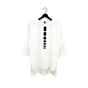 S7Gwear　プリント７分Tシャツ S7-TN1801 WHITE (brock)