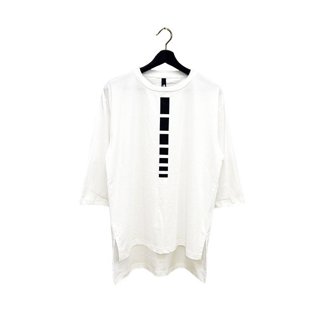 S7Gwear　プリント７分Tシャツ S7-TN1802 WHITE(line)