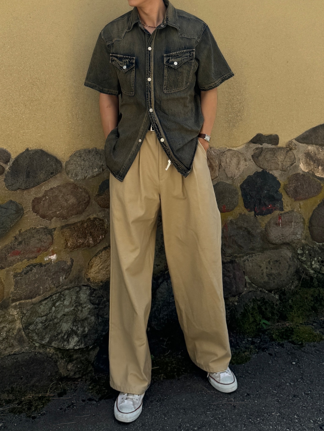 Double Twist Premium Cotton Pants（3color） - 9