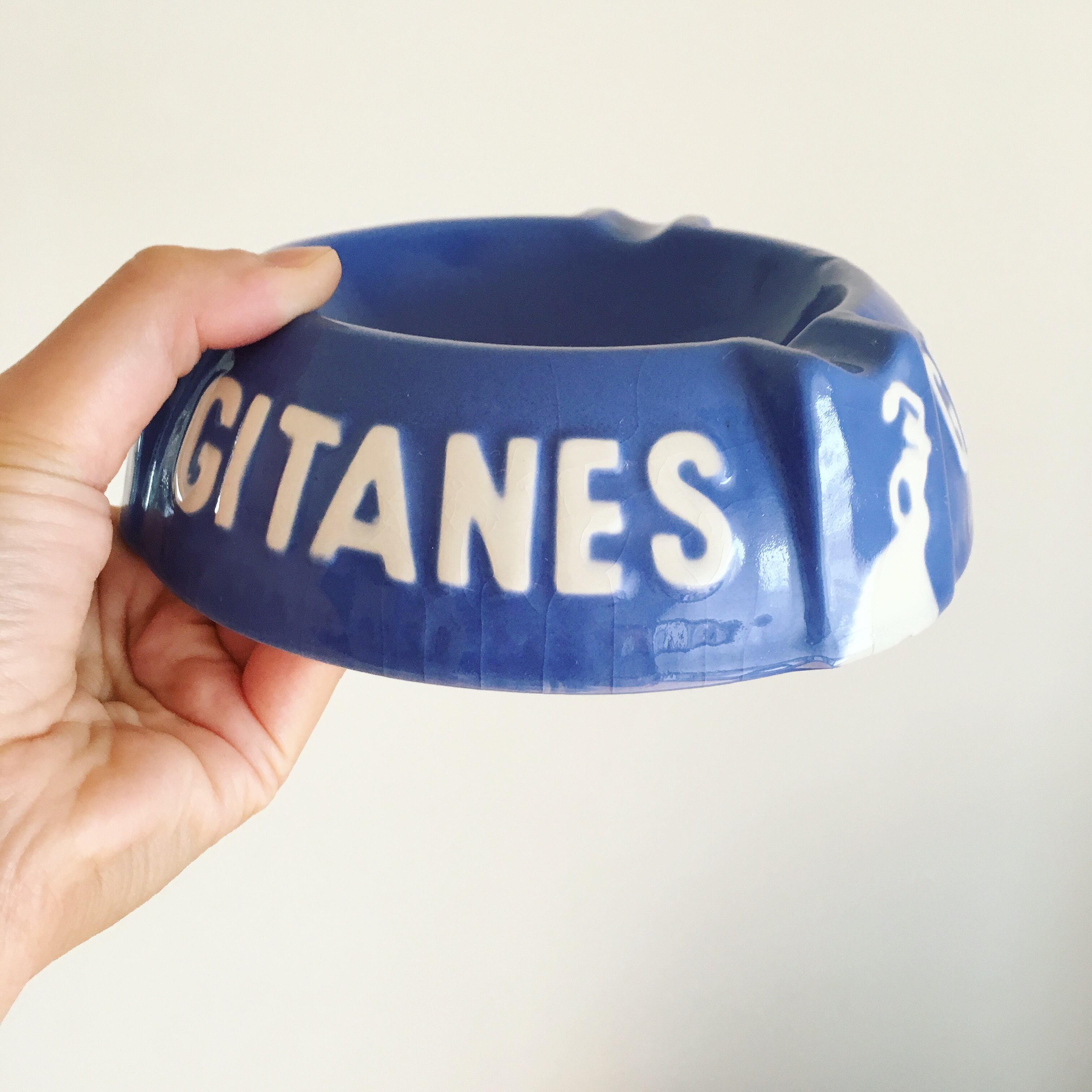 Gitanes ジタン 灰皿 フランス   ぽわにえ・だむーる