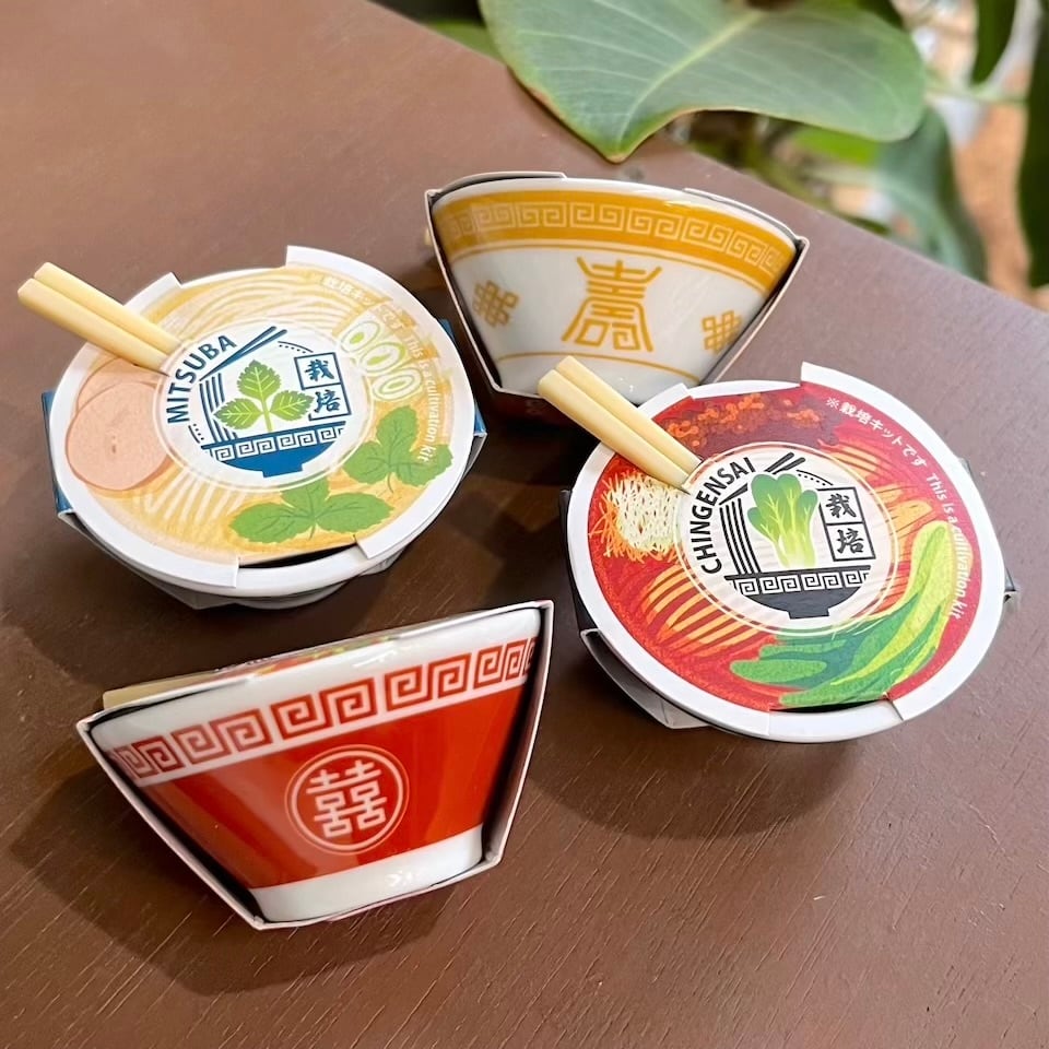 ラーメン薬味 ミニチュア栽培キット | greenery