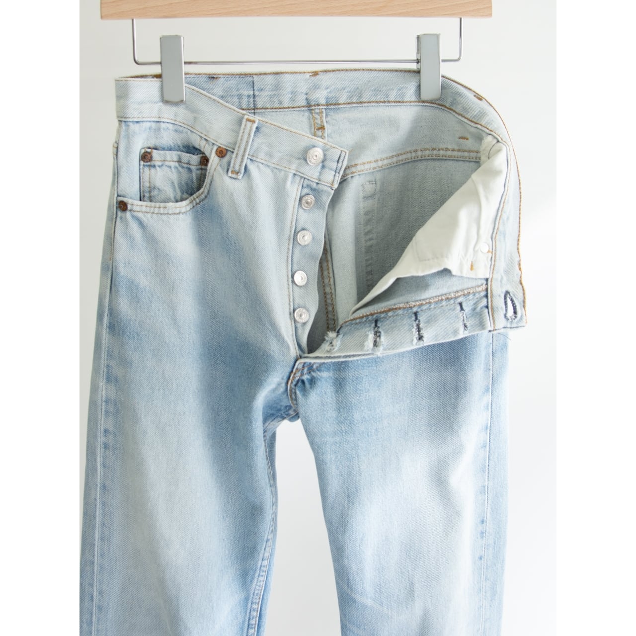 LEVI'S 501】Made in U.S.A. 90's Straight Denim Pants W30 L36