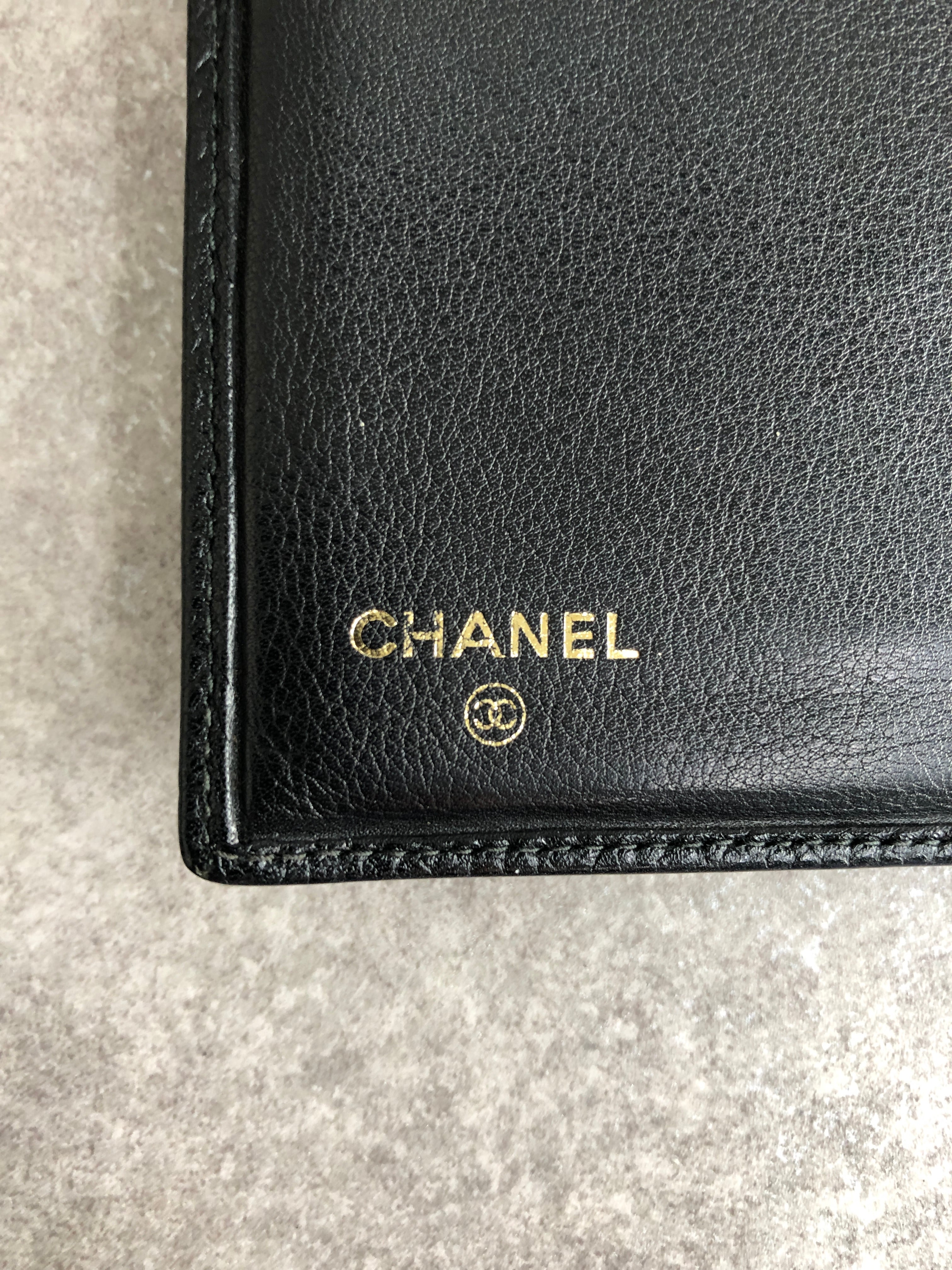 シャネル カードケース ケース ブラック CHANEL（シャネル） カードケース レディース ブラック CHANEL AP3595