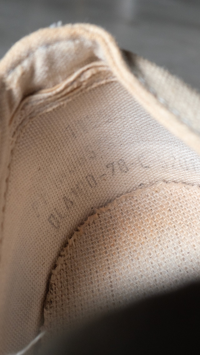 "U.S.Army" '70s vintage Canvas gym shoes