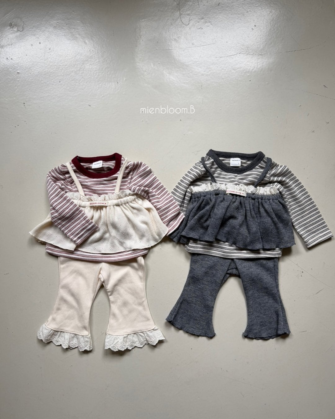 送料無料【予約】/ kids ボーダーTシャツ / mienbloom