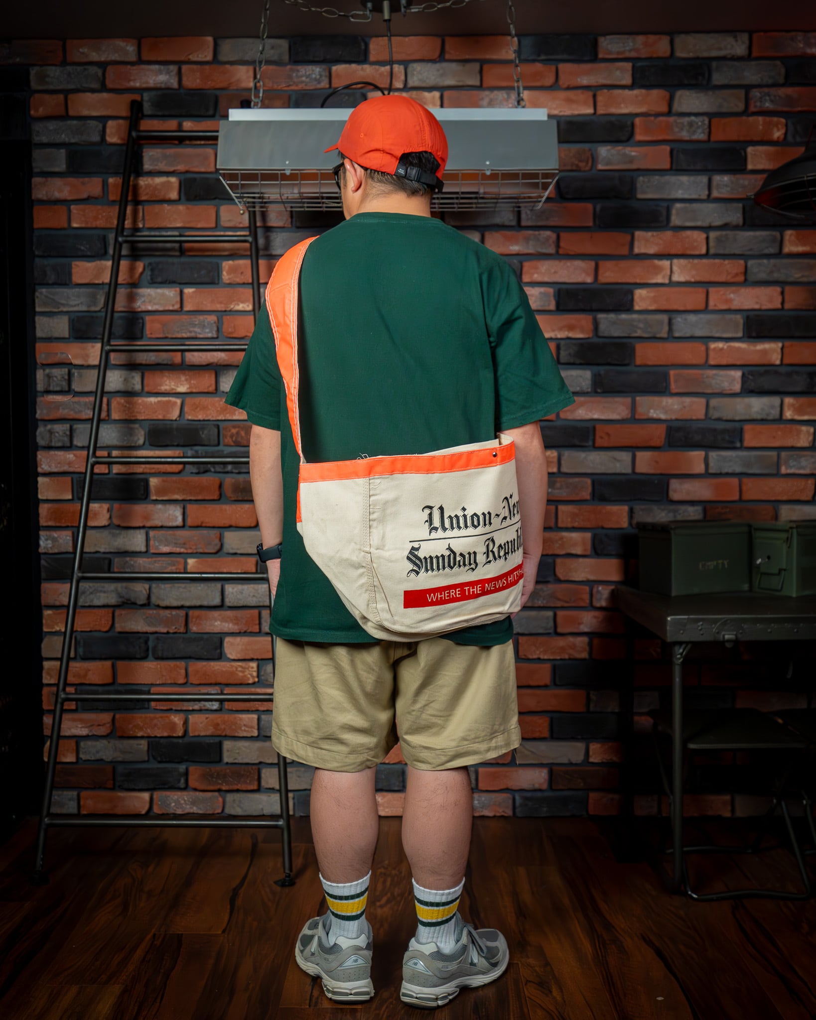 DEADSTOCK】80's Union-News Paper Bag DEADSTOCK】80's Union-News Paper Bag