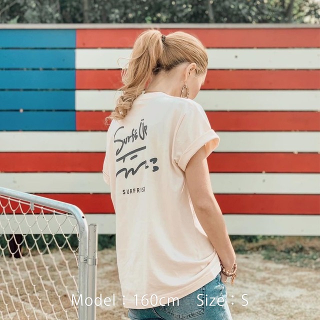 Surf's Up Tee - Natural