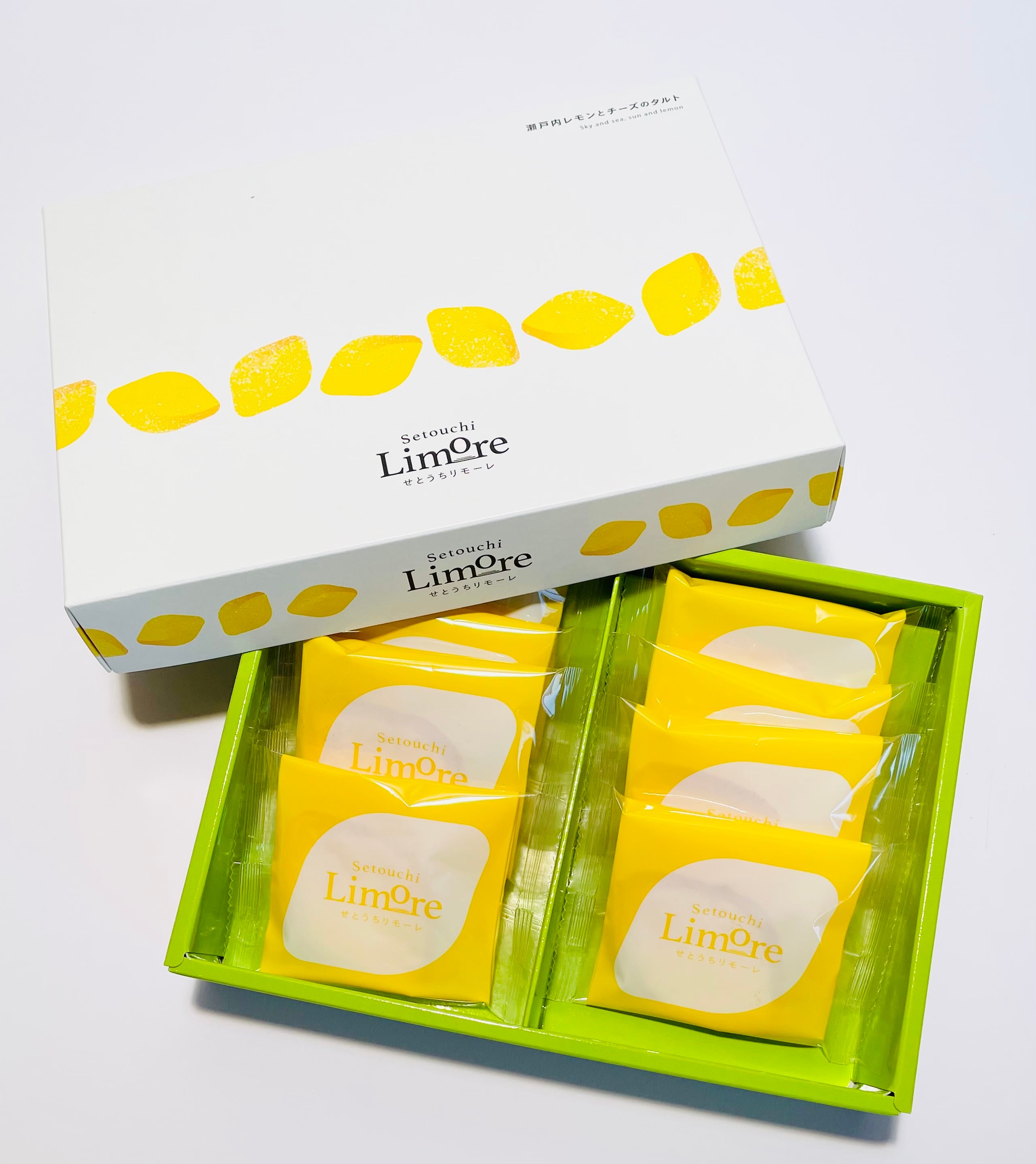 せとうちリモーレ 8個入 〜瀬戸内レモンとチーズのタルト〜 | 濱惣