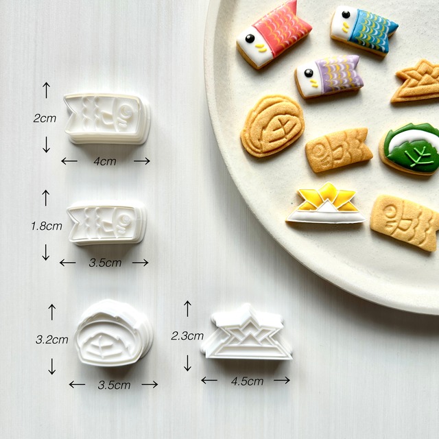 こどもの日　ミニ型セット