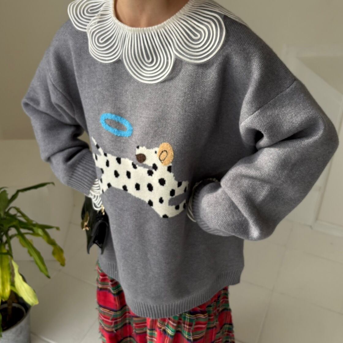 BIG ニットセーター_LN03257